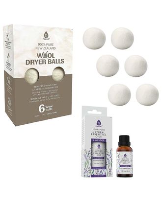 Pursonic Laundry Care Bundle Wool Dryer Balls & Essential Oil Set