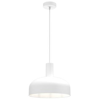 OEM L&aacute;mpara Colgante Visby Blanco 1xe27