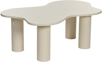 Asir Group LLC Mesa De Centro, Mesa De Sal&oacute;n, Mesa Auxiliar. Mesa Muebles Mesa De Comedor Cream