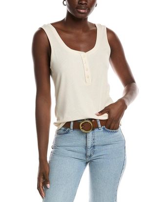 L'agence LAgence Henley Tank Top