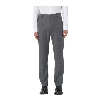 Dondup Slim Fit Grey Mens Trousers