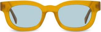 Retro Superfuture Occhiali da sole Sempre squadrati - Giallo