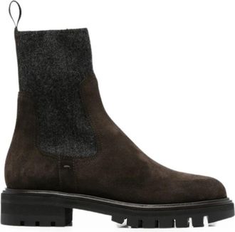 Henderson Baracco Chelsea Boot - Dames - Chelseaboots - Bruin - 39 EU - Leer - Schoenen