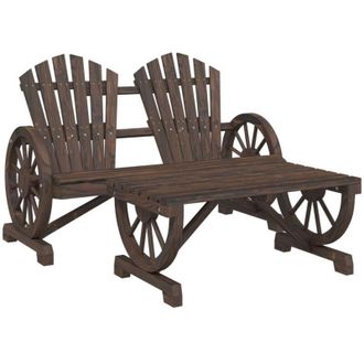 vidaXL Vidaxl - 2 Piece Garden Lounge Set Solid Wood Fir