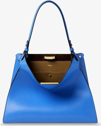 Fendi Borsa a spalla Fendi Way Medium in pelle con fodera in contrasto - FENDI - gender_Woman