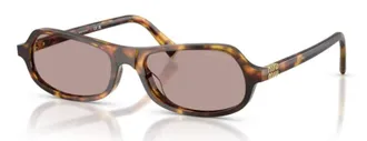 Miu Miu Eyewear MUB10SU Sunglasses - Brown