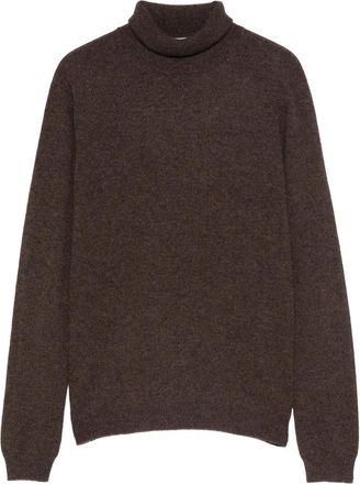 Barba roll-neck sweater - women - Fabric - 42 - Brown