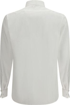 Tom Ford Mens White Cotton Dress Shirt