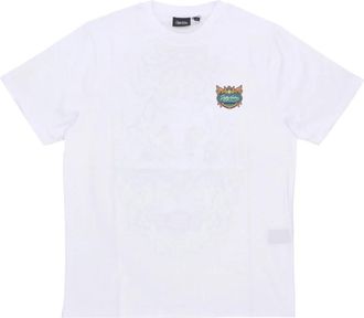 Dolly Noire Ganesha Tee - Heren - T-shirts - Wit - M - Katoen - Tops