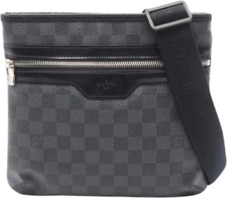 Louis Vuitton Pre-owned Shoulder Bag - Heren - Vintage Schoudertas - Zwart - ONE Size - Leer - Vintage