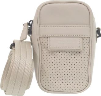 Bottega Veneta Pre-owned Bottega Veneta Perforated Calfskin Leggero Crossbody Unisex 178ZR860A7165ADG