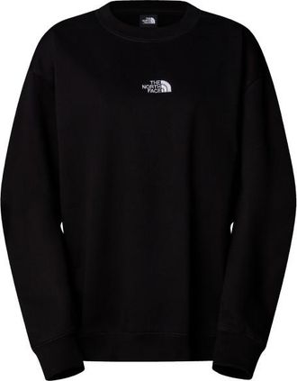 The North Face Essential Oversize Crew Pullover f&uuml;r Damen | schwarz