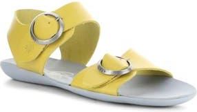 FLY London Masa Sandal in Mustard Bridle at Nordstrom Rack, Size 9-9.5Us / 40Eu