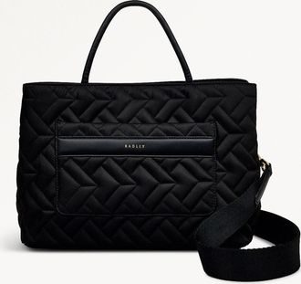 Radley London Black Medium Ziptop Grab Bag Holland Park Radley London