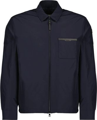 Moncler Tollymore Shirt Jacket - Heren - Zomerjassen - Blauw - XL - Jassen