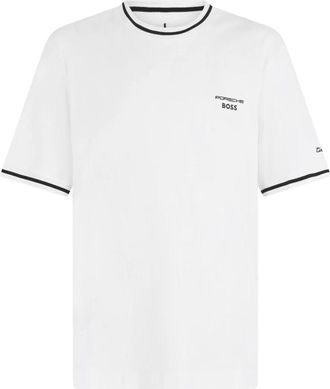 HUGO BOSS C-Taut 197_Ps - Heren - T-shirts - Wit - 2XL - Katoen - Tops