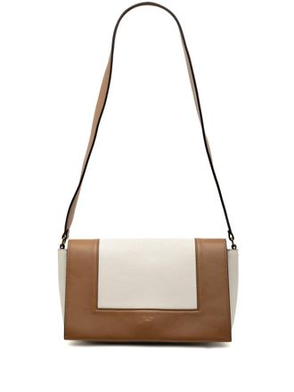 Celine 2018 Leather Frame shoulder bag - Brown