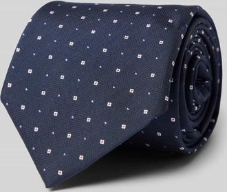 HUGO BOSS Krawatte aus Seiden-Mix in Marine, Größe 1