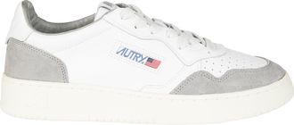 Autry Low-Top Light Grey Suede Sneakers