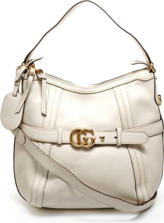 Gucci White Shoulder Bag Tote Bag (Pre-Owned)