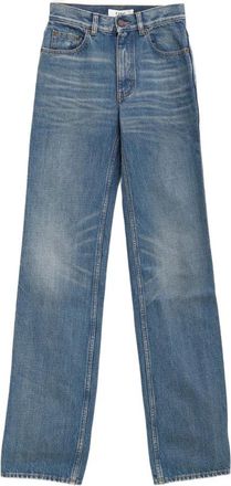 Chlo&eacute; Straight Jeans - Dames - Regular Fit Jeans - Blauw - W27 - Jeans