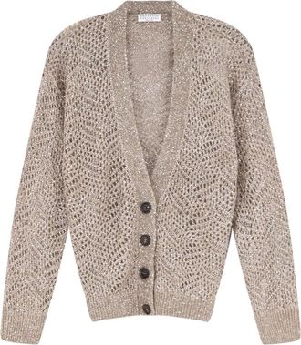 Brunello Cucinelli Mujer, Jerseys, Marr&oacute;n, Talla: XL