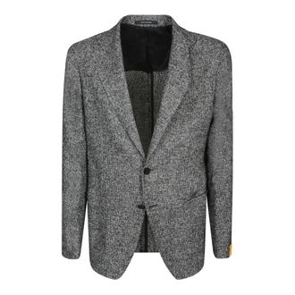 Tagliatore Single-breasted Jacket - male - Tagliatore - Blazers - Gray - M - Jackets