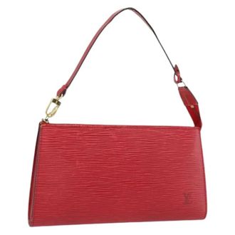 Louis Vuitton Pre-owned Shoulder Bags, female, Red, Size: ONE SIZE Pre-owned Accessory Pouch