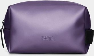 Rains Wash Bag Small - Body 143 - Brown - Size: ONE size
