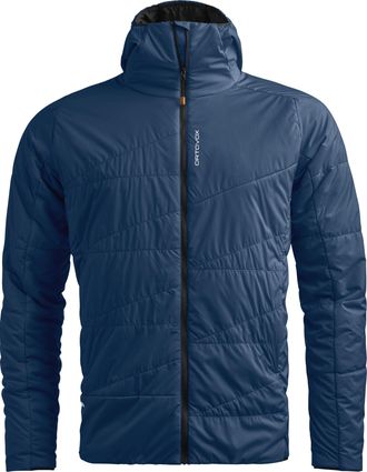 Ortovox Blue Swisswool Piz Duan Quilted Padded Jacket
