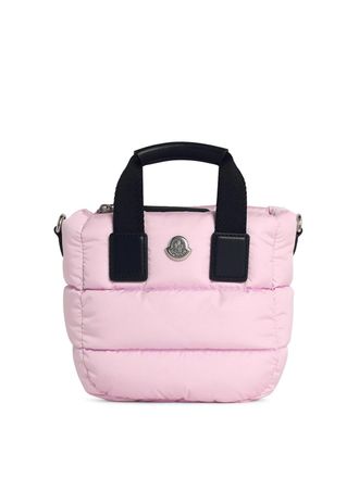 Moncler Micro Caradoc Light Pink Polyamide Tote Bag