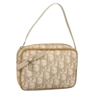 Dior Pre-owned Mini Bags, female, Beige, Size: ONE SIZE Pre-owned Accessory Pouch