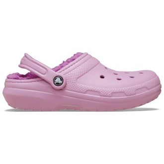 Crocs Classic Lined Clog Sandalen - Unisex | rosa/lila