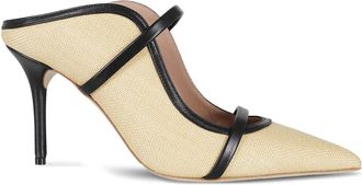 Malone Souliers 85 mm Maureen muiltjes met hak - Beige