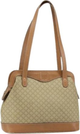 Celine Pre-owned Vintage Schoudertas - Dames - Vintage Schoudertas - Beige - ONE Size - Vintage