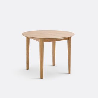 La Redoute Interieurs Uitschuifbare eiken fineer tafel met 4 tot 8 plaatsen Tioga