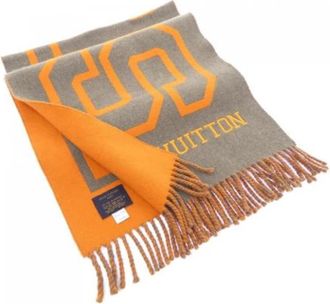 Louis Vuitton Pre-owned Stole - Heren - Vintage Accessoires - Veelkleurig - ONE Size - Kasjmier - Vintage