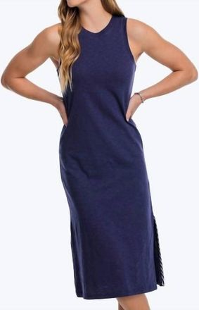 Southern Tide Delaney Sun Farer Tank Dress In Nautical Navy