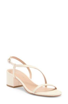 Stuart Weitzman Aliza Block Heel Sandal in Seashell at Nordstrom Rack, Size 8