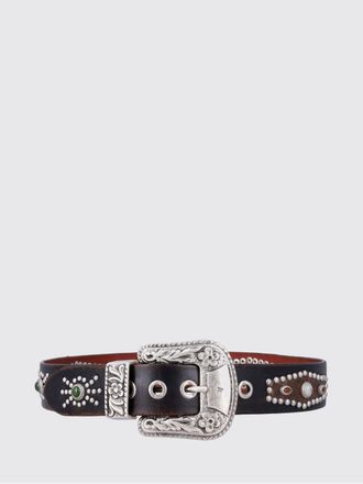 Golden Goose Cintura Lace Golden Goose in pelle con borchie