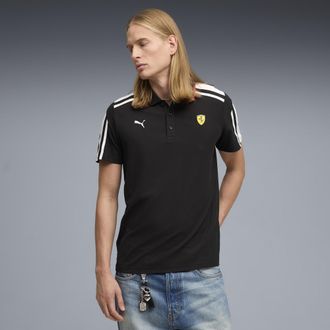Puma Polo Scuderia Ferrari MT7 da uomo, Abbigliamento, Nero, XXL