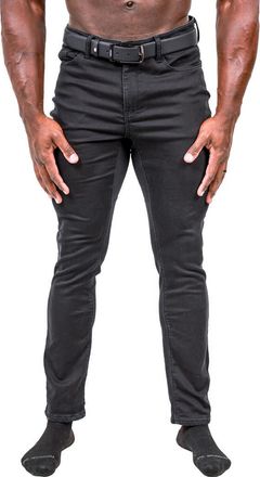 Maceoo Marthyr Stretch Skinny Jeans in Black at Nordstrom, Size 34