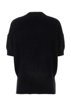Jil Sander Black Exterior: Cashmere Maglieria Sweater