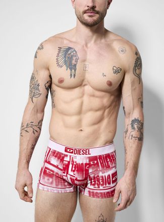 Diesel Mens 2.5 red stretch trunk Cotton