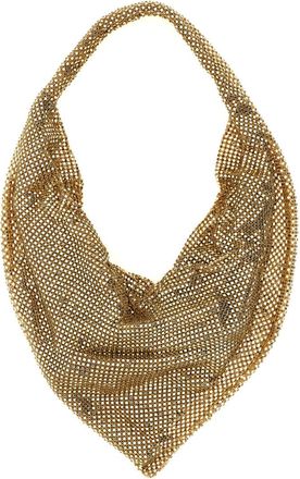 Benedetta Bruzziches Golden Ursula Large Shoulder Bag