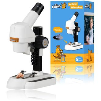 OEM Microscopio Diemaus Con Iluminaci&oacute;n Led, 20 Aumentos, Ligero Y Port&aacute;til, Para Ni&ntilde;os A Partir De 6 A&ntilde;os