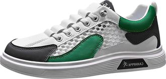 Generic Trainers Men Running Shoes Mens Mesh Athletic Walking Gym Casual 2026 Fitness Fashion Training Sneakers Adjustable, Quick Drying Breathable Jogging Gr