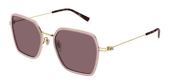Gucci GG1850SA 004 Womens Sunglasses Pink Size 53