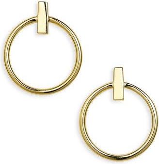 Argento Vivo Doorknocker Drop Earrings in Gold at Nordstrom Rack