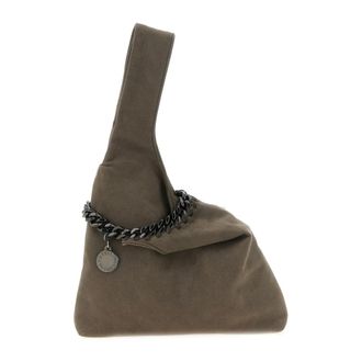 Stella McCartney Bolso Hobo con detalle de cadena - Bags - Mujer - Gris - ONE SIZE